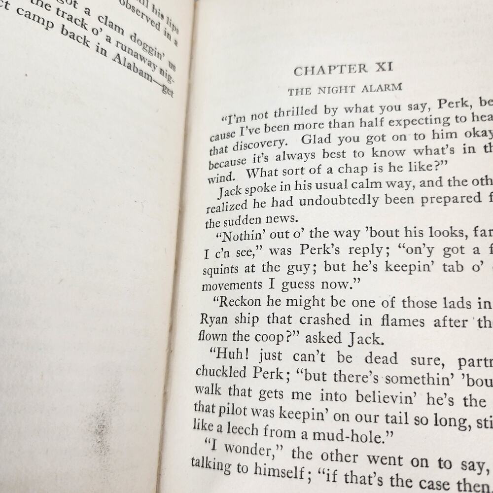 Vtg Book 1930: The Sky Detectives Ambrose Newcomb How Jack Ralston Got His Man - Picture 15 of 15